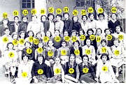 COLLEGE DE JEUNE FILLES  MOSTAGANEM 1952 6 EME